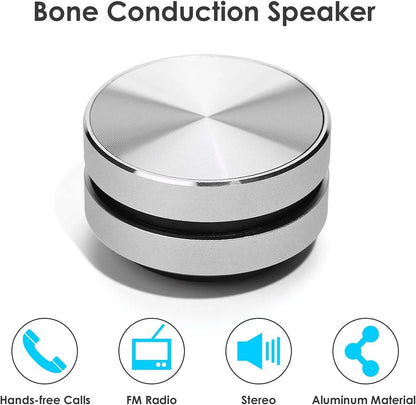 Altavoz inalámbrico de conducción ósea, reproductor de audio con ventosa de resonancia