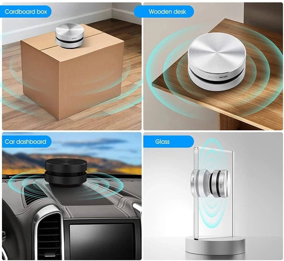 Altavoz inalámbrico de conducción ósea, reproductor de audio con ventosa de resonancia