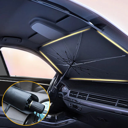 PARASOL PLEGABLE ANTI RAYOS UV PARA COCHE